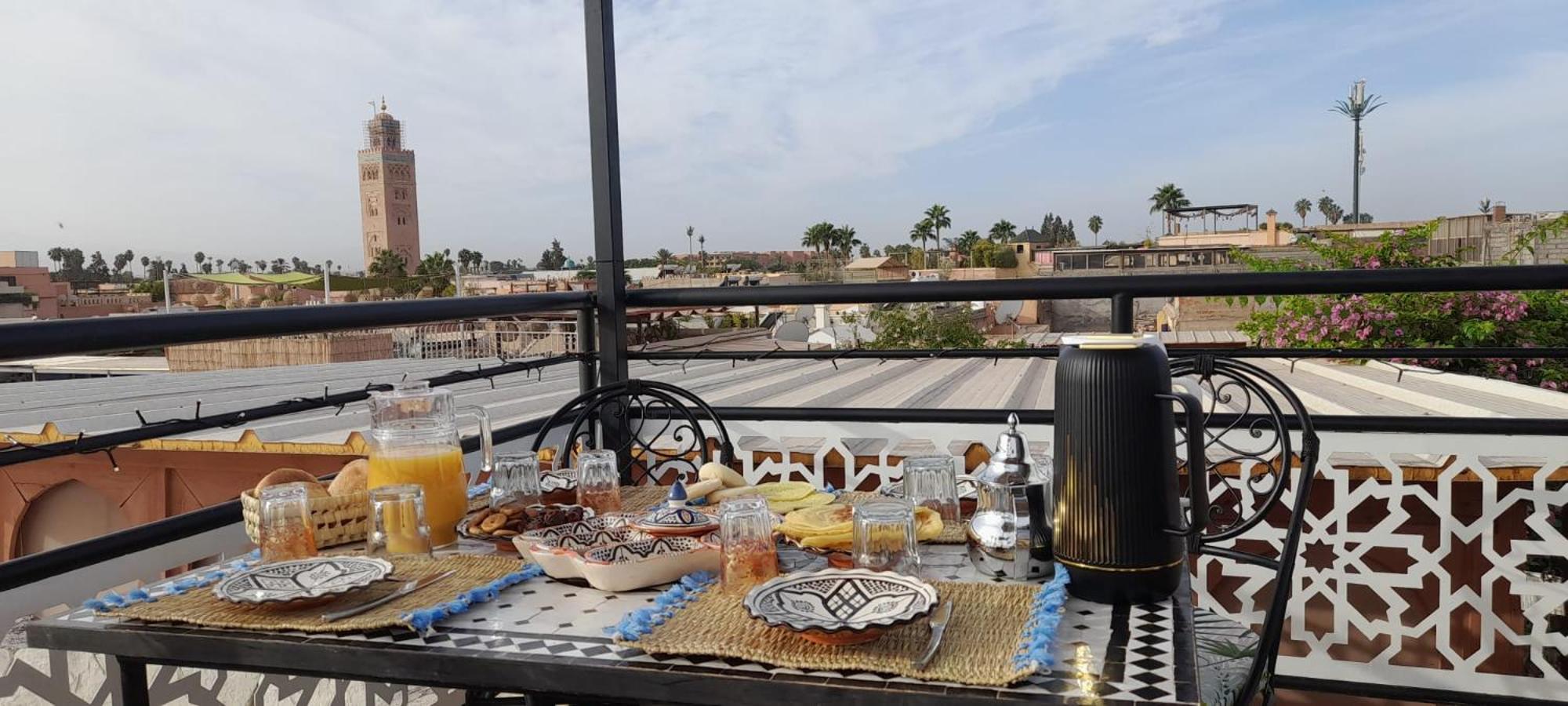 Riad & Spa Sous Le Soleil Chez Jerome Et Pamela Ch Zen Marrakesh Eksteriør billede